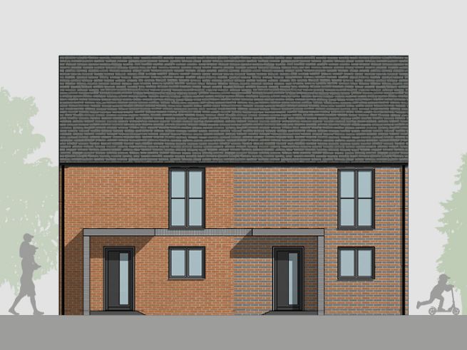 2 bedroom houses - artist's impression subject to change